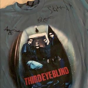 Signed Third Eye Blind shirt 🔥